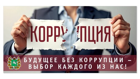 Будущее без коррупции – выбор каждого из нас
